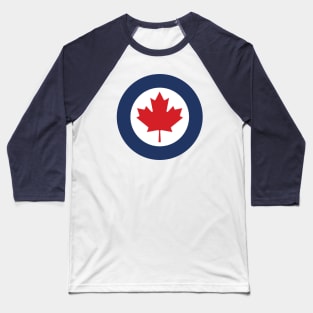 Canadian Air Force Roundel Baseball T-Shirt